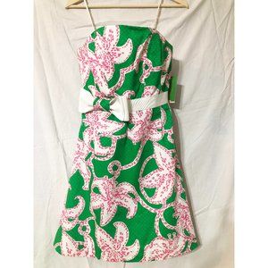 Lilly Pulitzer Strapless Midi Dress